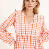 Summery Copenhagen Iona Check Maxi Dress 3