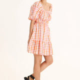 Summery Copenhagen Iona Check Mini Dress 3