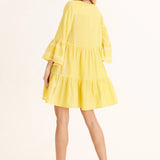 Summery Copenhagen Julia Dress in Vibrant Yellow 2