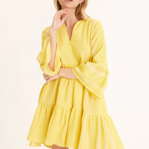 Summery Copenhagen Julia Dress in Vibrant Yellow 3