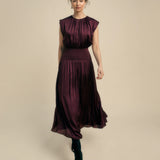 Florere Knit And Woven Mix Midi Dress 1