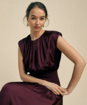 Florere Knit And Woven Mix Midi Dress 3