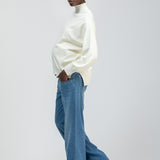 Pietro Brunelli Maternity Wide Leg Maternity Jeans 4