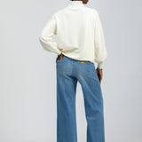 Pietro Brunelli Maternity Wide Leg Maternity Jeans 5