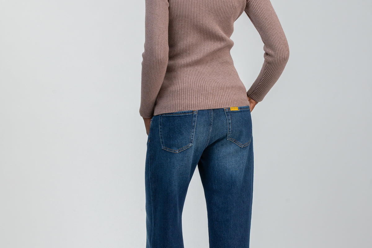 Pietro Brunelli Maternity Wide Leg Dad Maternity Jeans 2