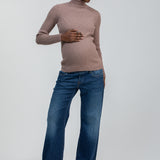 Pietro Brunelli Maternity Wide Leg Dad Maternity Jeans 4