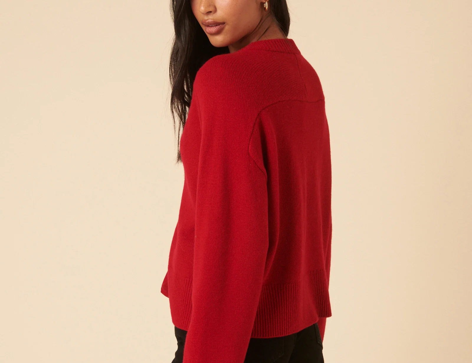 Nobody's Child Wool Crew Neck Cardigan 8