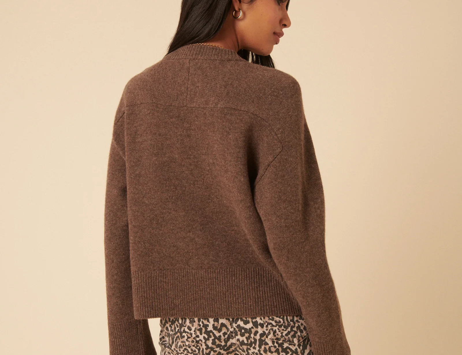 Nobody's Child Wool Crew Neck Cardigan 5