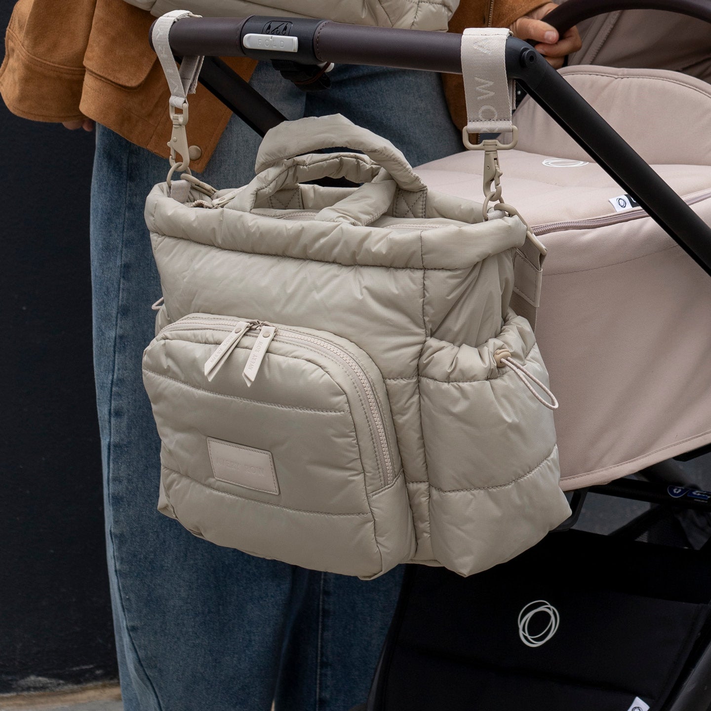 Avery Row Baby Changing Tote Bag Oyster Parenting Essential Tote - Main Image