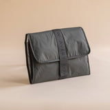 Avery Row Recycled Nylon Travel Baby Changing Mat - Soft Black 2