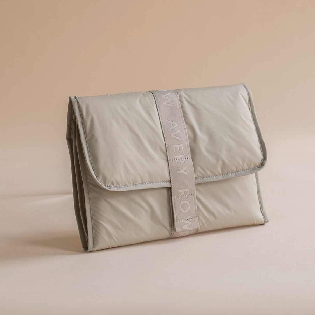 Avery Row Travel Baby Changing Mat Oyster Parent-Friendly