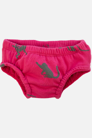 Pure Earth Collection Swim Nappy - Neon Pink 1