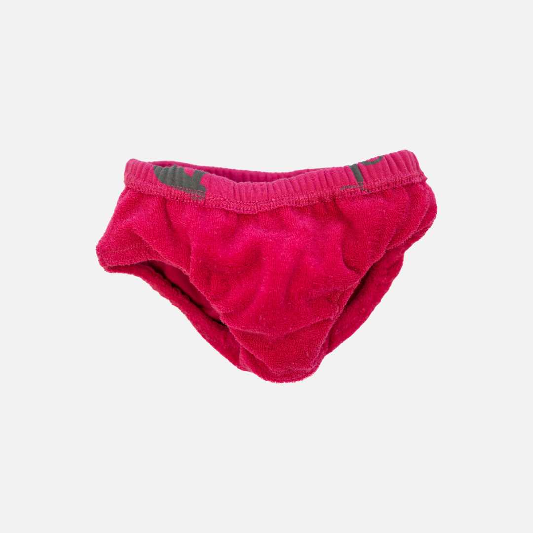 Pure Earth Collection Swim Nappy - Neon Pink 2