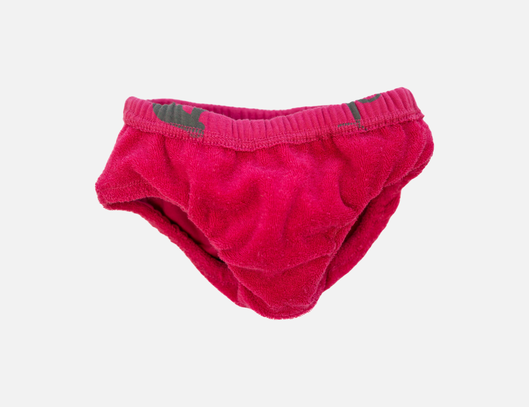 Pure Earth Collection Swim Nappy - Neon Pink 2