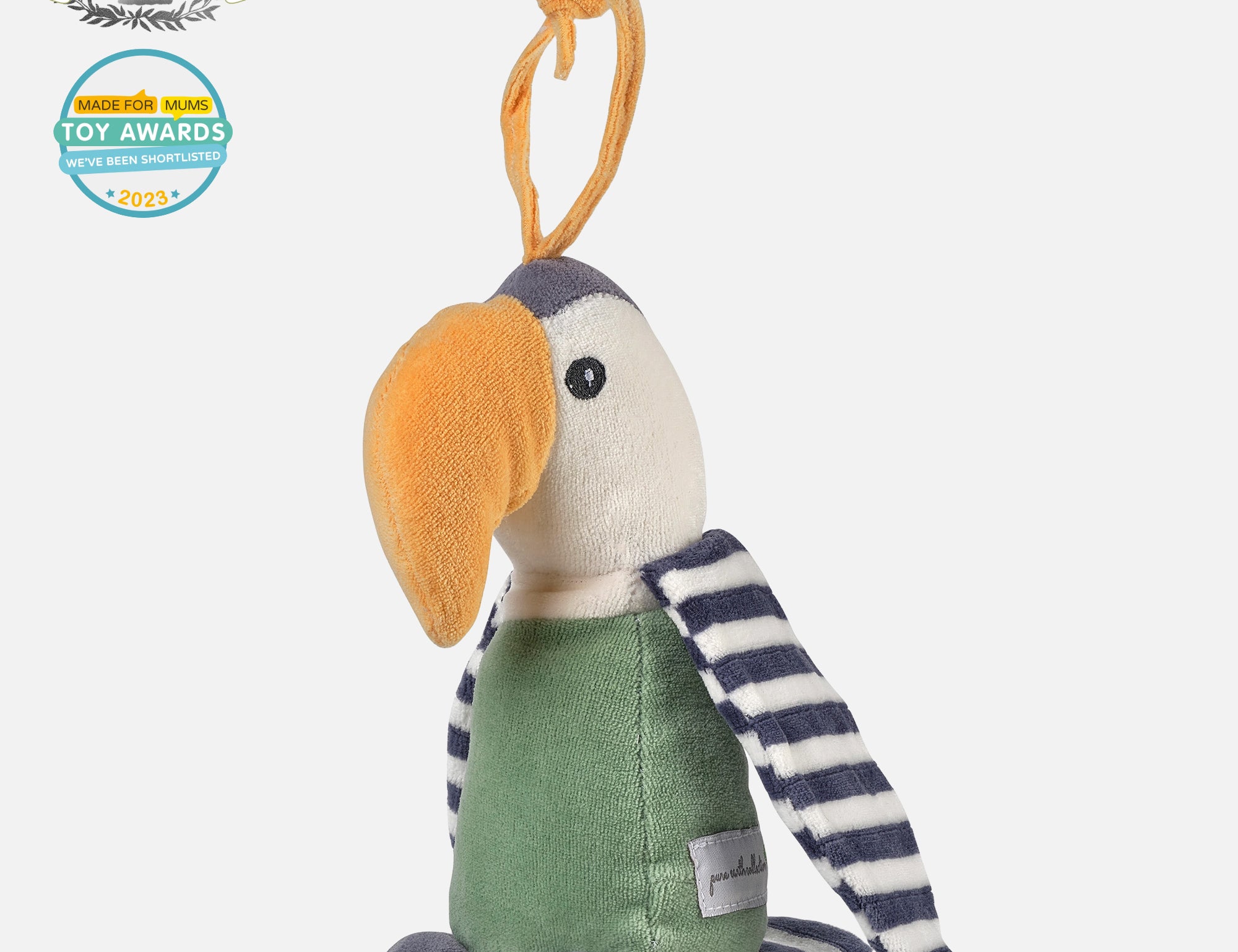 Pure Earth Collection Hornbill Sensory Toy 1