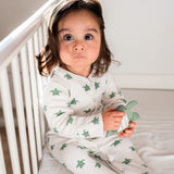 Pure Earth Collection Winter Sleepsuit With Padded Sleeves (2pk) - Turtle 7