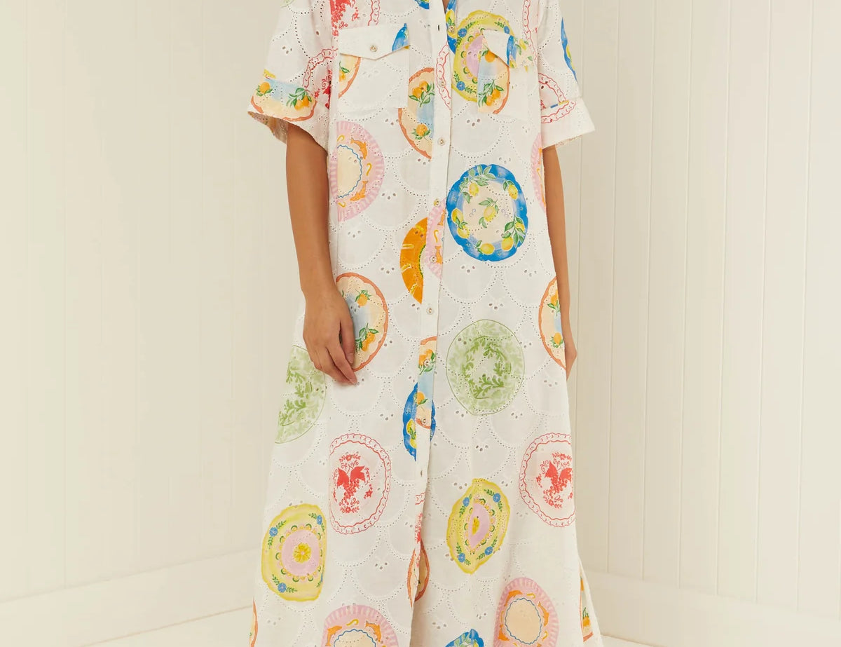 Palm Noosa Souvenir Dress in Plates 1