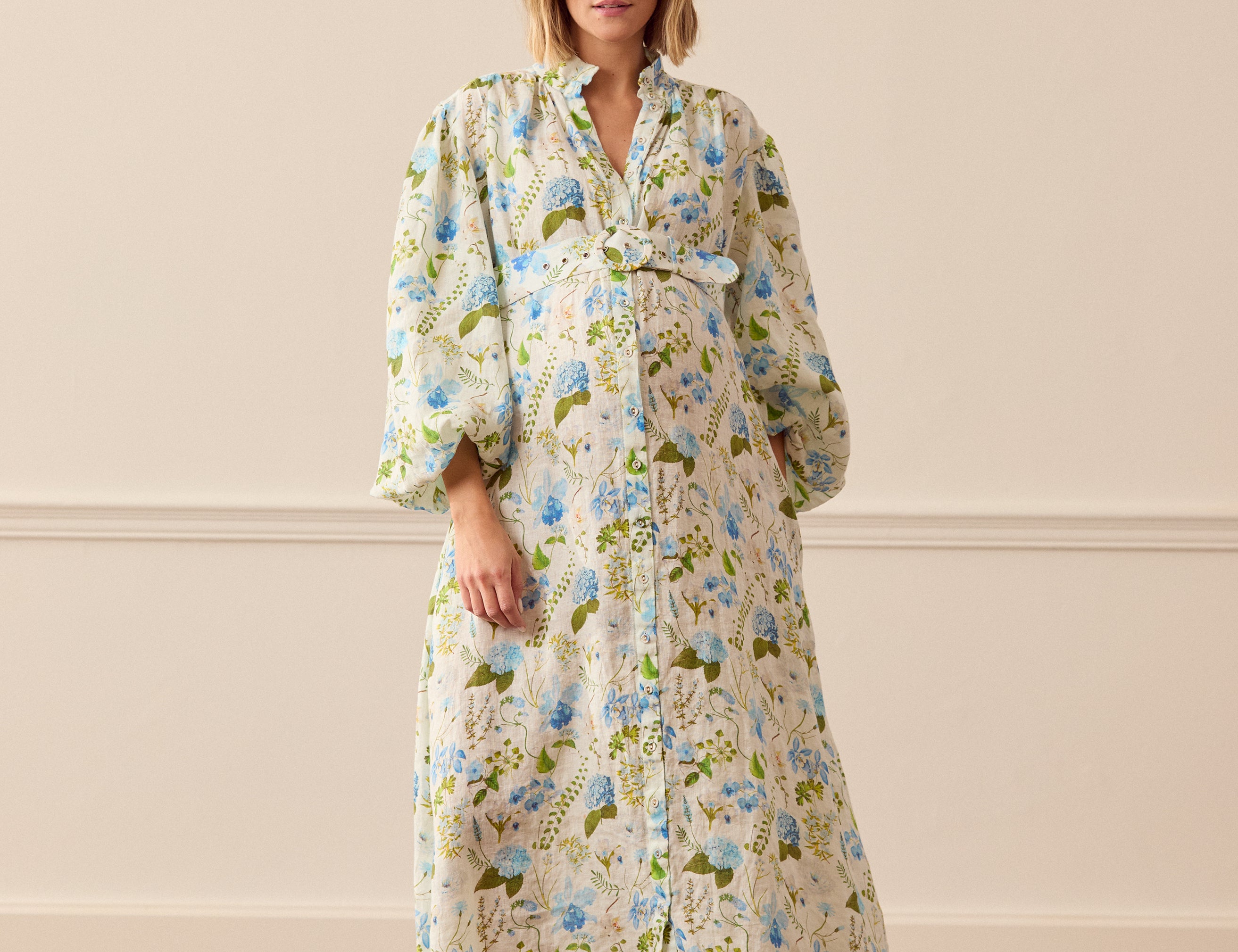 Palm Noosa Noddy Dress Blue Orchid 1
