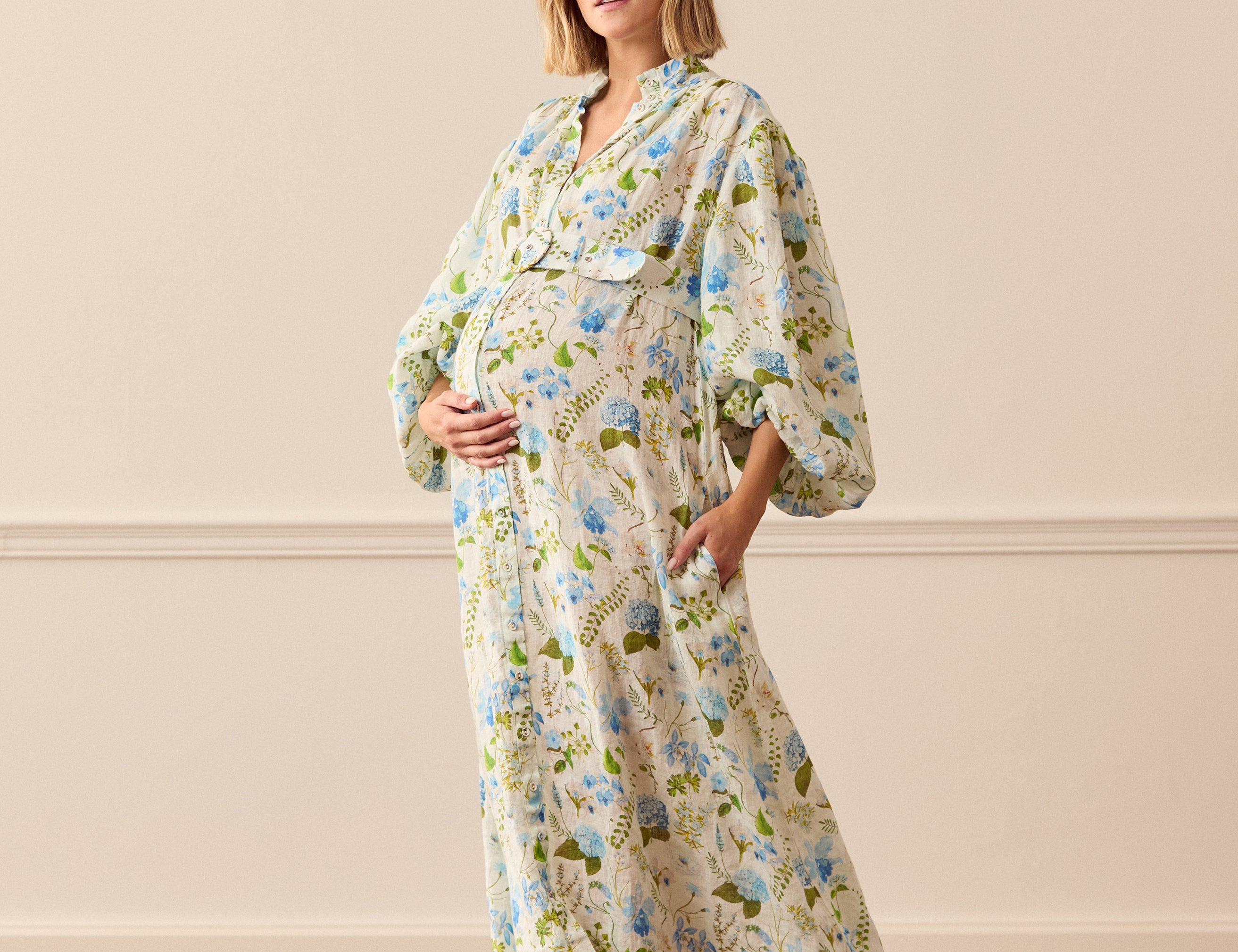 Palm Noosa Noddy Dress Blue Orchid 2