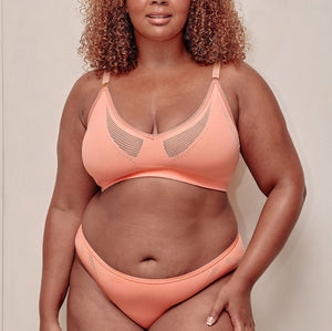 The Mutha Project The Plunge Bra - Coral 7