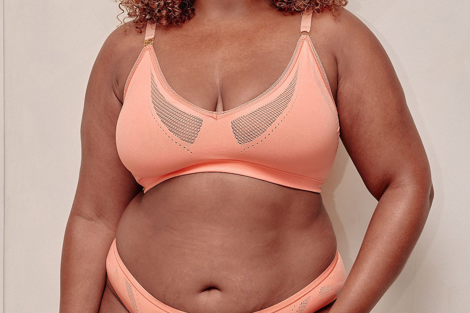 The Mutha Project The Plunge Bra - Coral 7