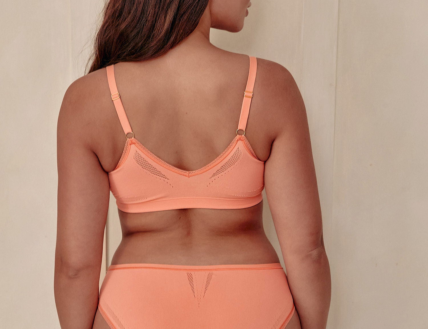 The Mutha Project The Plunge Bra - Coral 2
