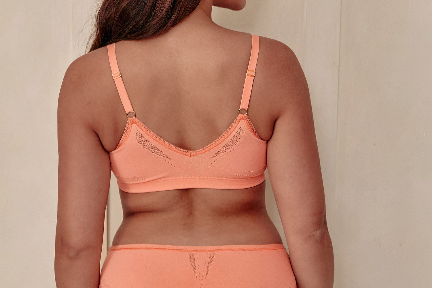 The Mutha Project The Plunge Bra - Coral 2