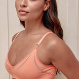 The Mutha Project The Plunge Bra - Coral 4