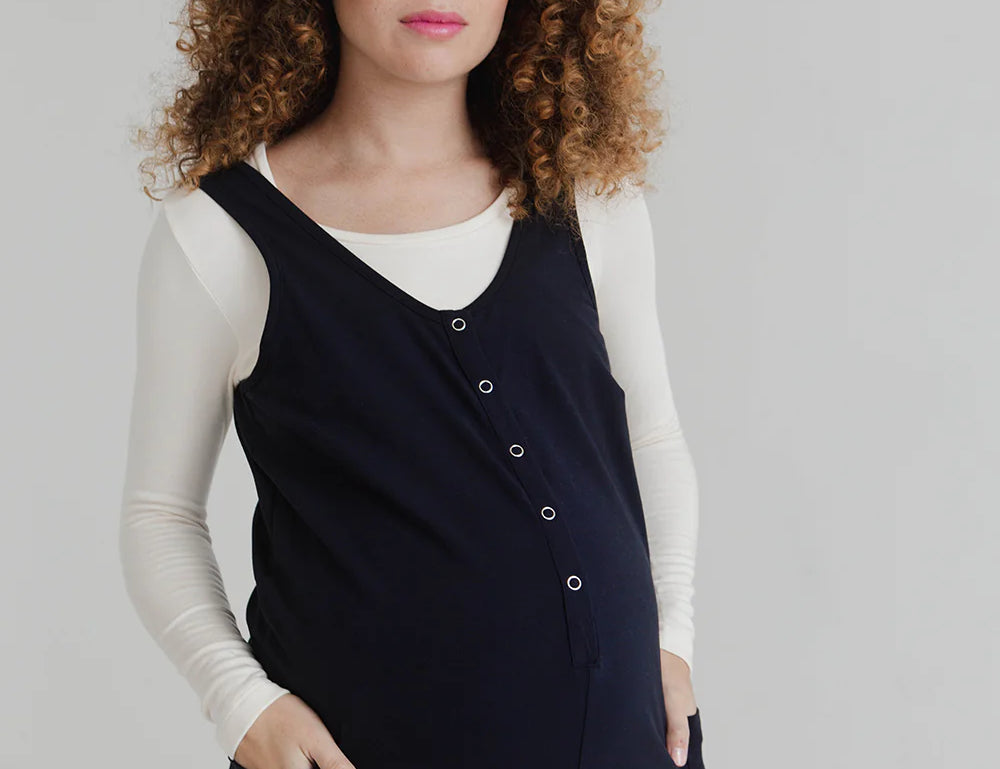 Beyond Nine Poppy Jumpsuit - Midnight Navy 2