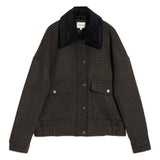 Albaray Removable Collar Flannel Jacket 4