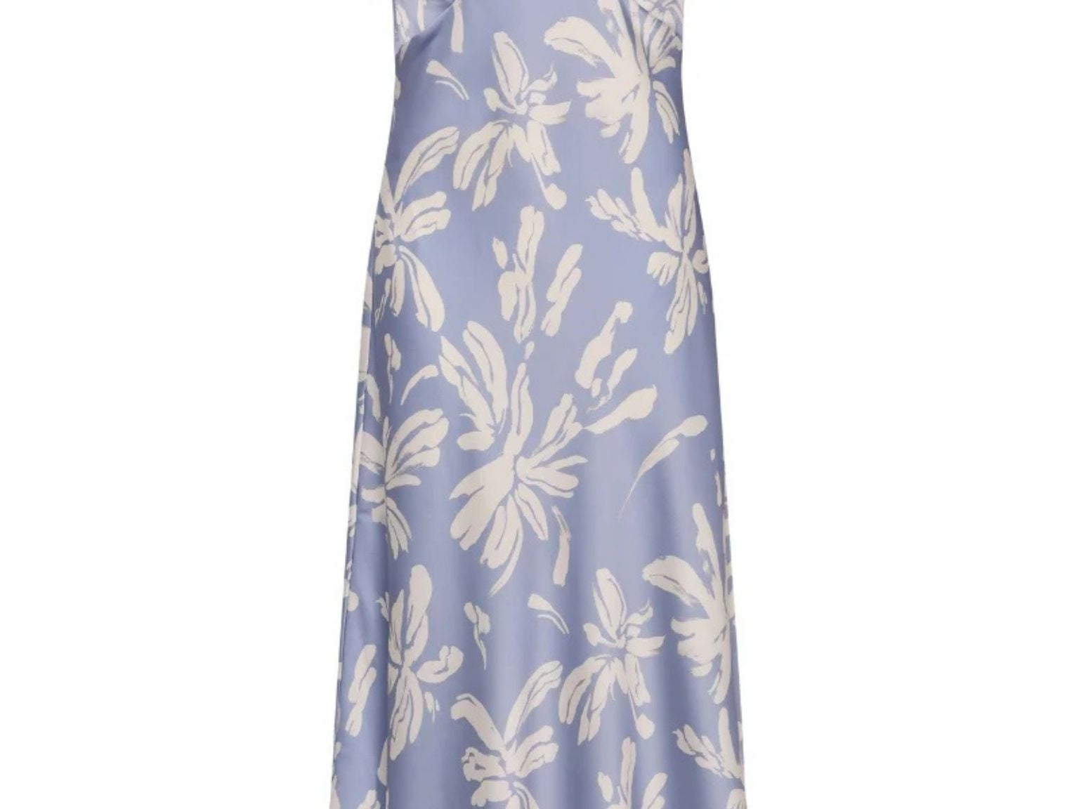 Rewritten Ellis Dress in Blue Lily Print