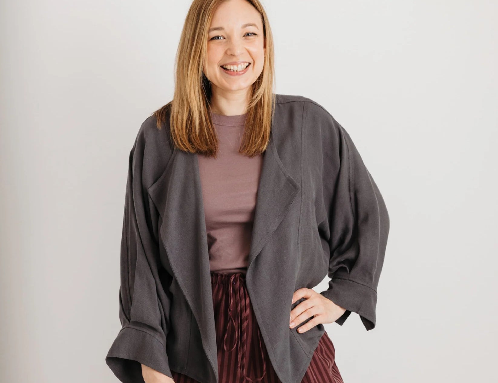JOURNY The Stella Jacket - Charcoal 1