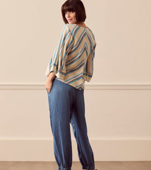 Summery Copenhagen Imara Blouse - Bluejay 4