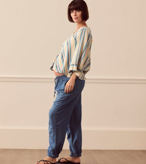 Summery Copenhagen Imara Blouse - Bluejay 2
