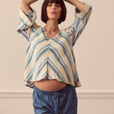 Summery Copenhagen Imara Blouse - Bluejay 3