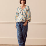 Summery Copenhagen Imara Blouse - Bluejay 1