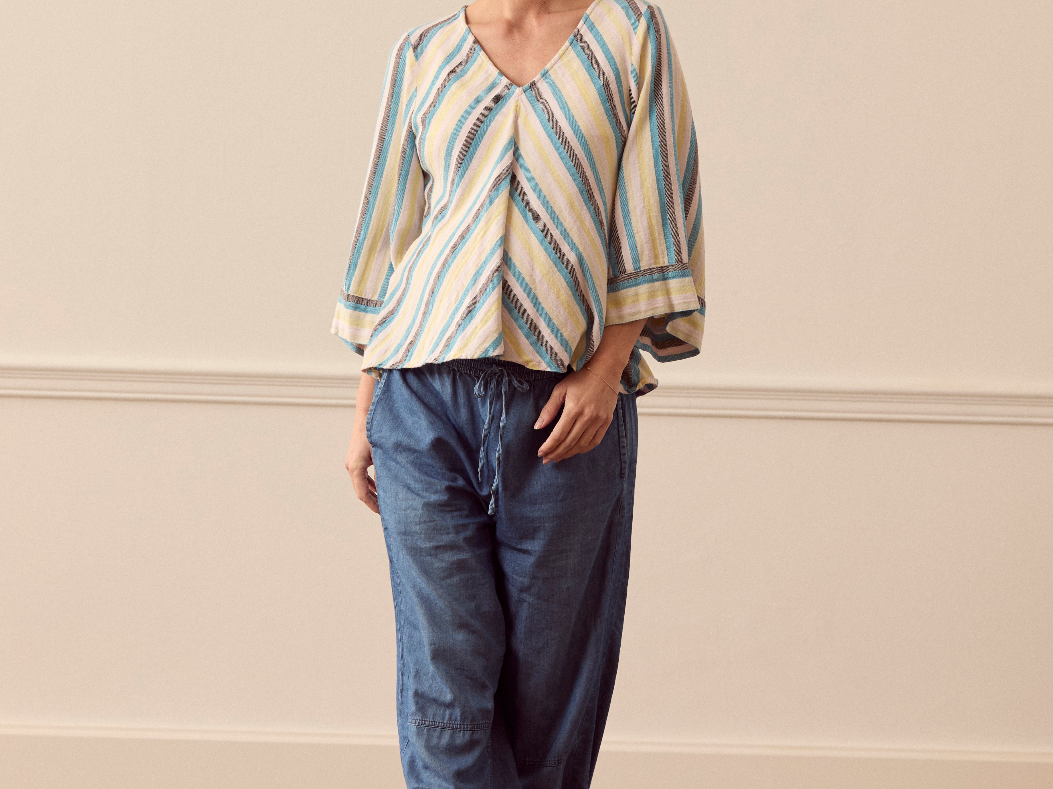 Summery Copenhagen Imara Blouse - Bluejay 1