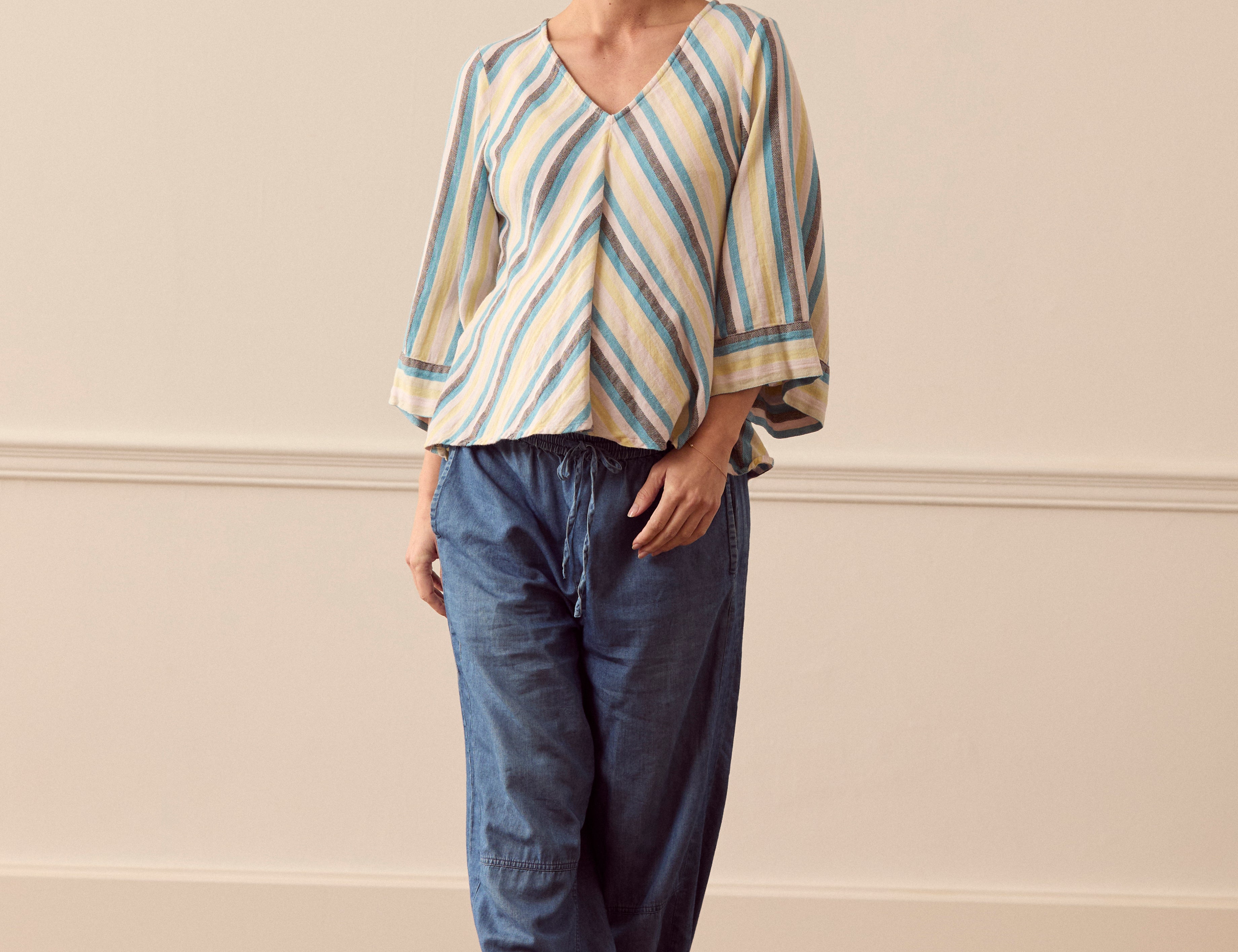 Summery Copenhagen Imara Blouse - Bluejay 1