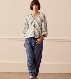 Summery Copenhagen Imara Blouse - Bluejay 1
