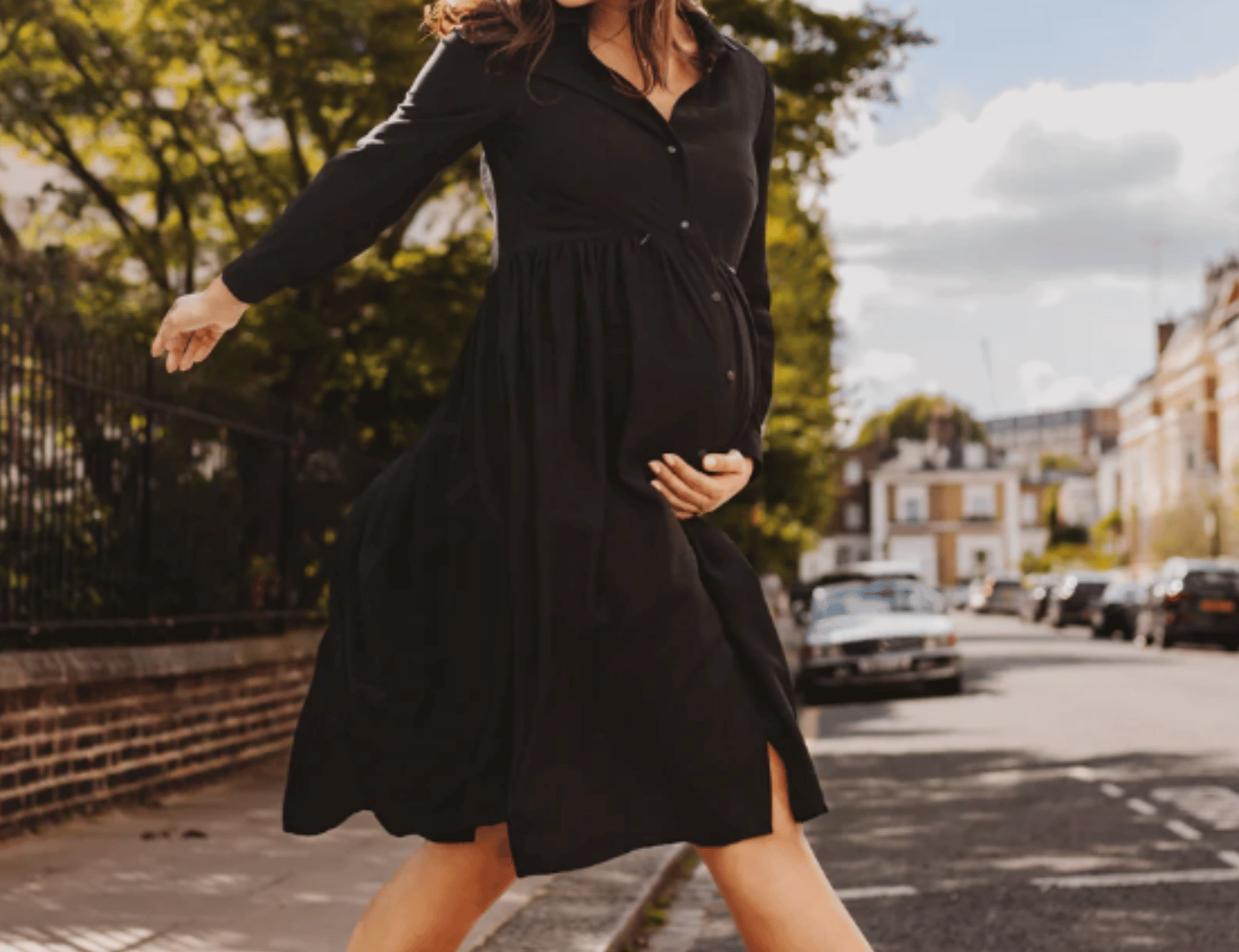 Bump & Milk Sharon Breastfeeding Dress 1
