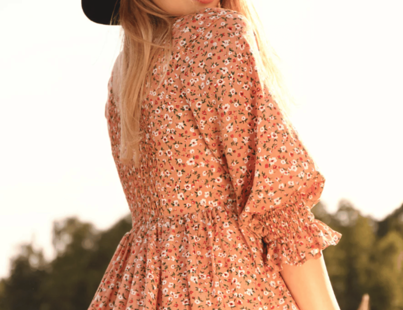 Bump & Milk Leotie Floral Nursing Dress 1