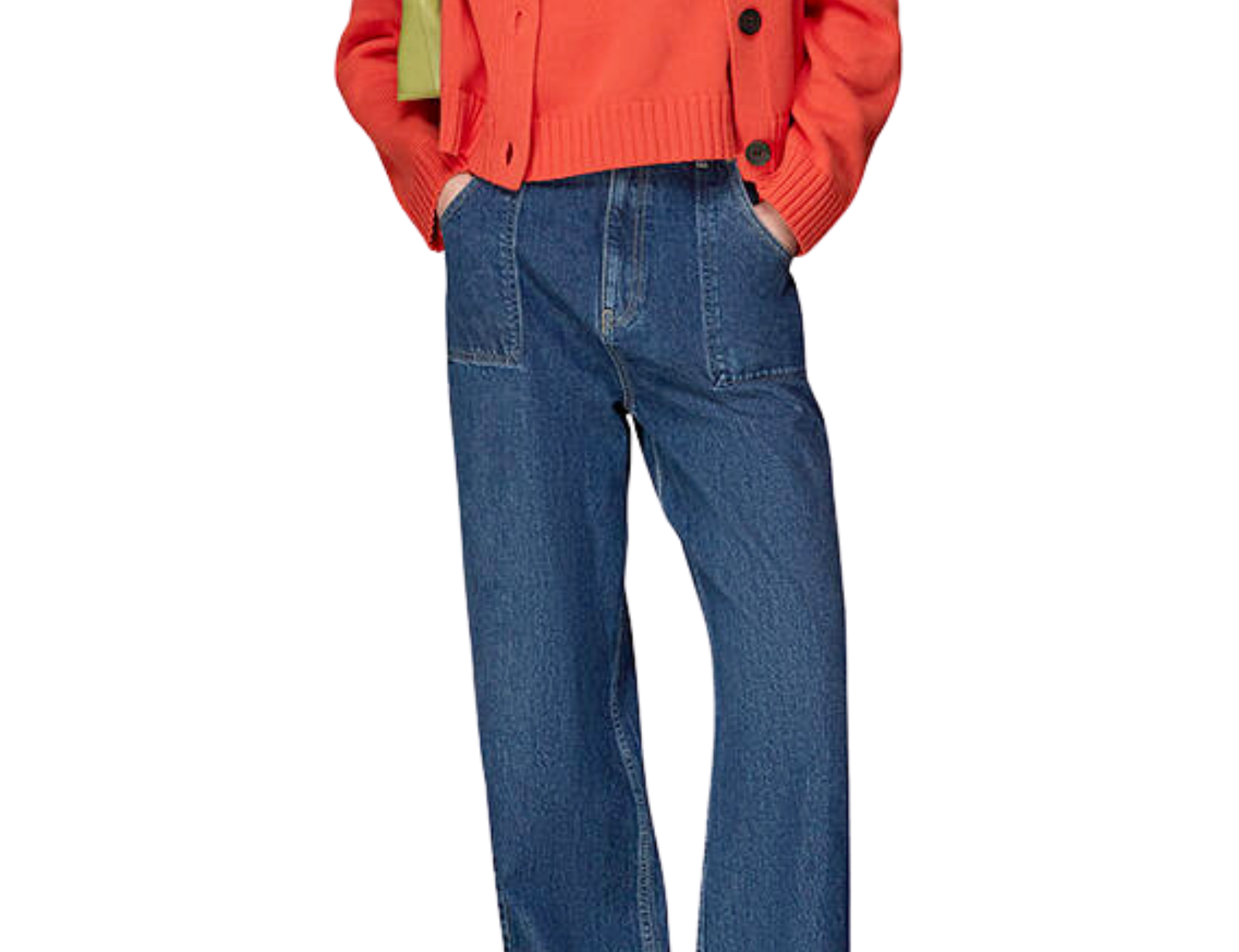 Whistles Karine Rib Detail Cardigan 1