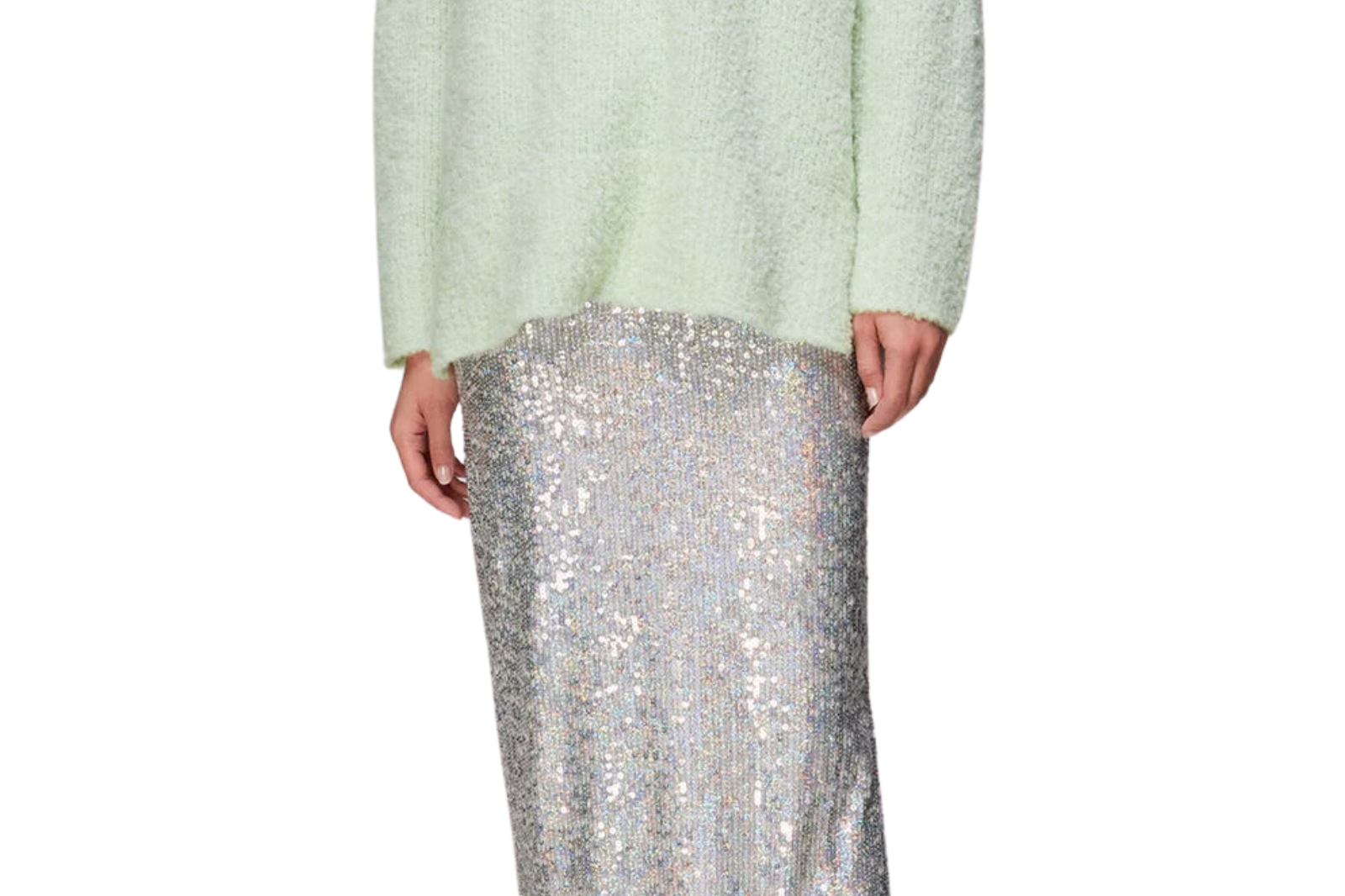 Whistles Relaxed Boucle Sweater 2
