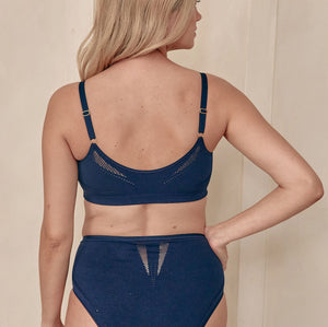 The Mutha Project The Scoop Bra - Navy 7