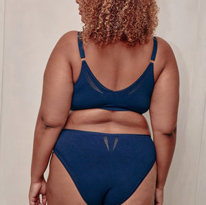 The Mutha Project The Scoop Bra - Navy 5