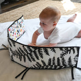 Etta Loves PLANT PRINT SENSORY STRIP - Reversible Newborn to 4 Months and 5+ Months 6