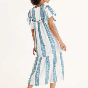 Summery Copenhagen Solene Long Dress Whisper White 2