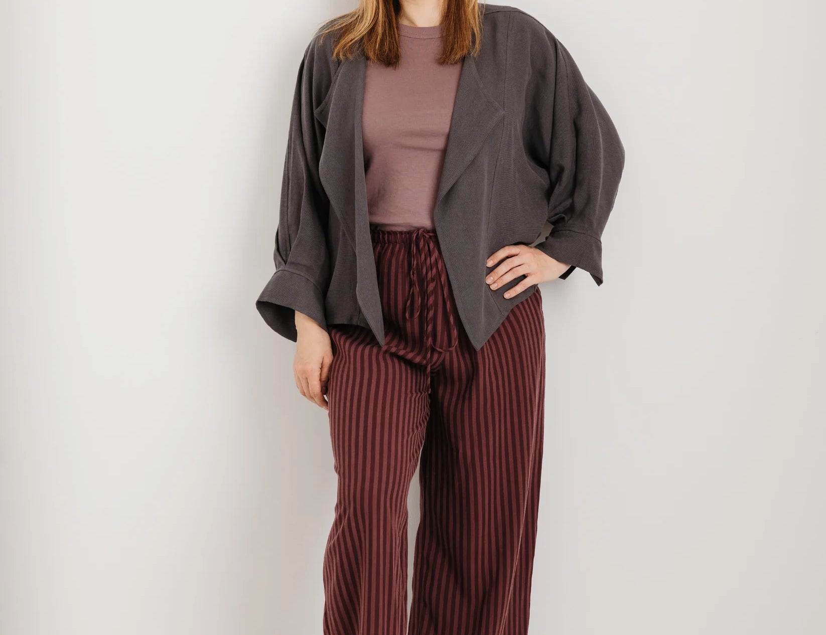 JOURNY The Stella Jacket - Charcoal 2