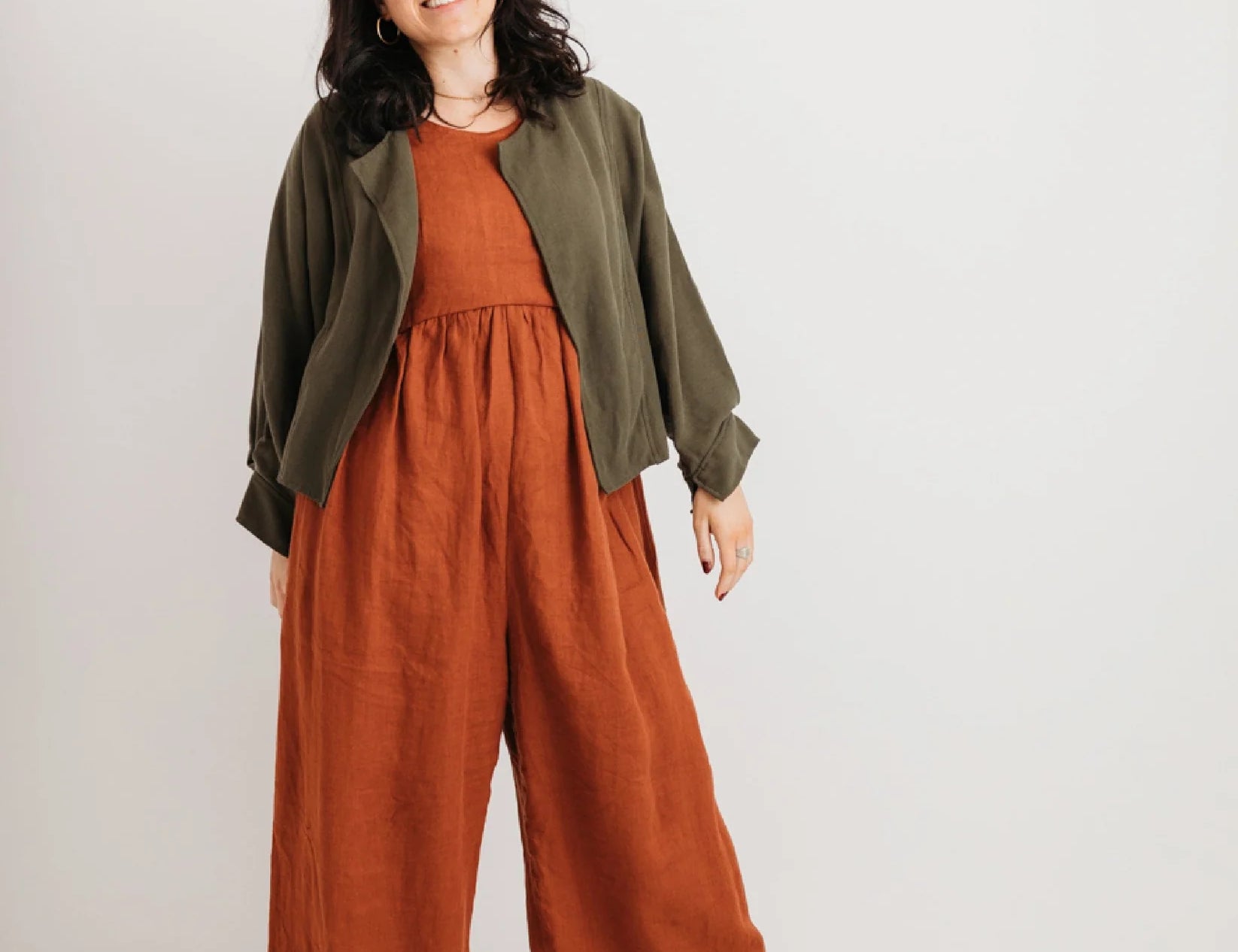 JOURNY The Stella Jacket - Khaki Green 2