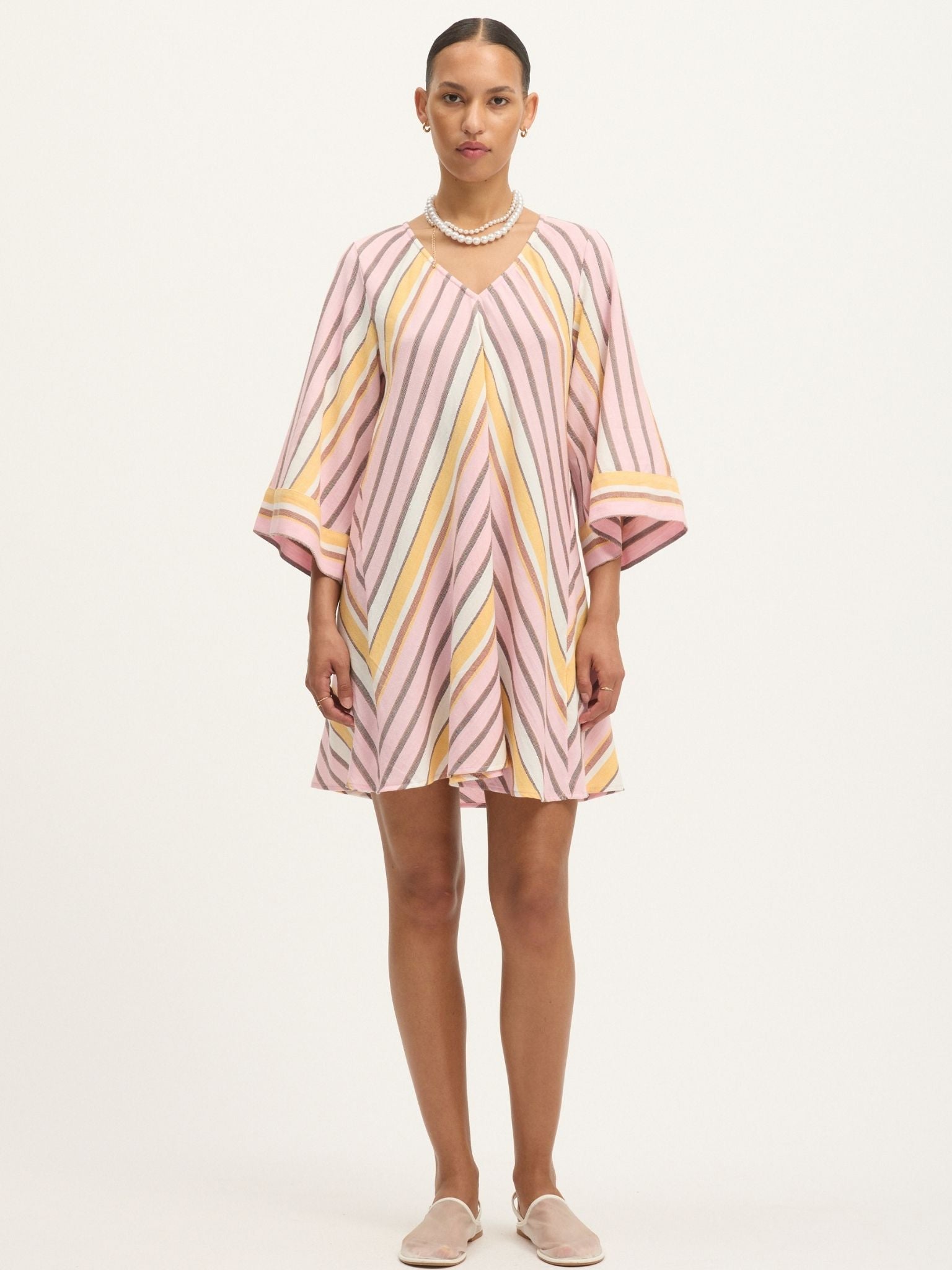 Martha Mini Dress | Pink Mist | Summery Copenhagen  For The Creators